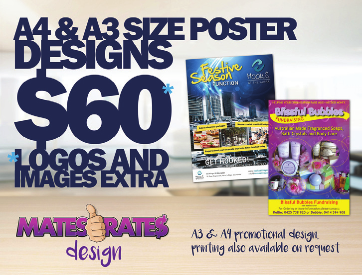 A3 Size Posters Designs Mates Rates Design